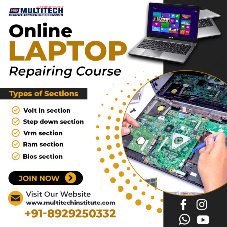 Learn from Scratch at a Laptop Repairing Institute