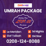 3 Star all inclusive Umrah Packages
